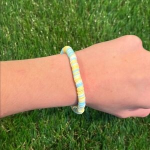 Blue and Orange Bracelet